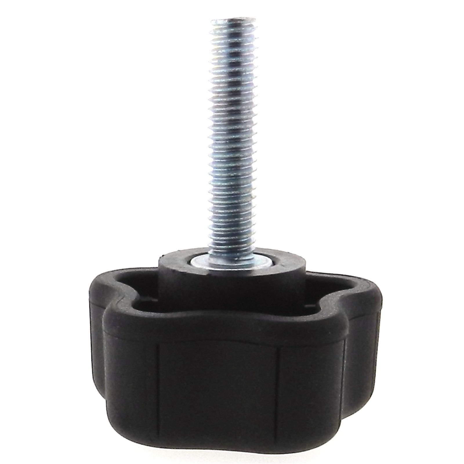 Soft Touch 5 Lobe Hand Knob Studded , Hand Knobs